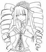 Celestia Ludenberg Wip Anime Deviantart Drawings Manga sketch template