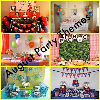 august kids party themes savvy nana
