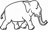 Elefantes Imagenes sketch template