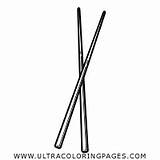 Chopsticks Ultracoloringpages Pages sketch template