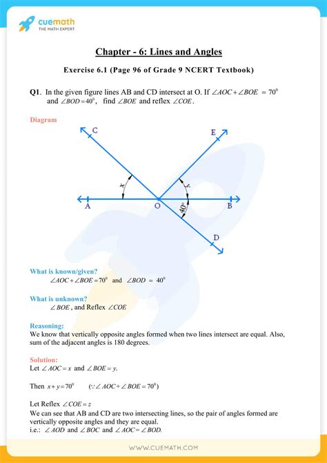 ncert solutions class  maths chapter  lines  angles access