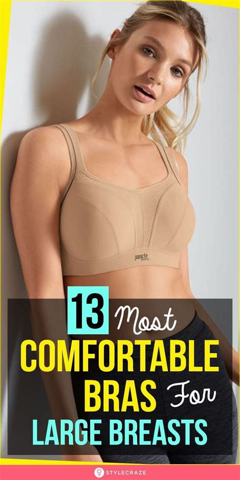 13 Best Bras For Large Breasts You Should Try Out Most Comfortable