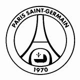 Coloring Psg Paris Pages Saint Germain Coloriage Logo Badge Football Template Foot Coloringpagesforadult sketch template