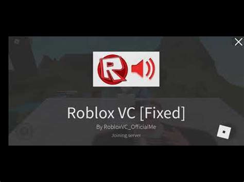roblox vc experience youtube