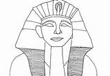 Pharaoh Egyptian Coloring Pages Egypt Pharaohs Printable Kids Colouring Drawing Ancient Head Categories Getdrawings Coloringonly sketch template