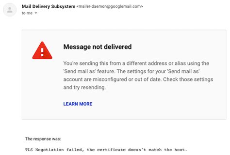 Mail Delivery Subsystem Gmail