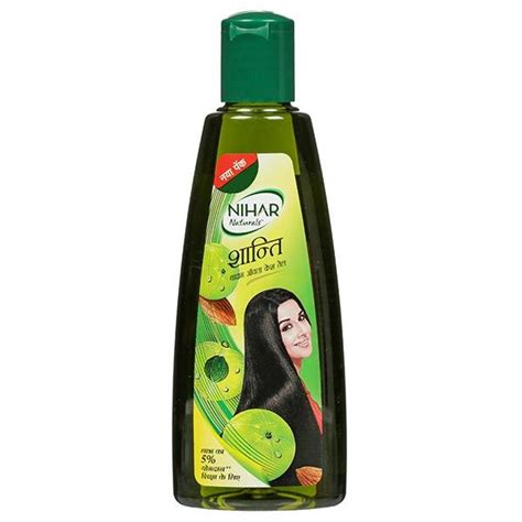 nihar shanti badam amla hair oil at rs 65 00 nihar naturals hair oil