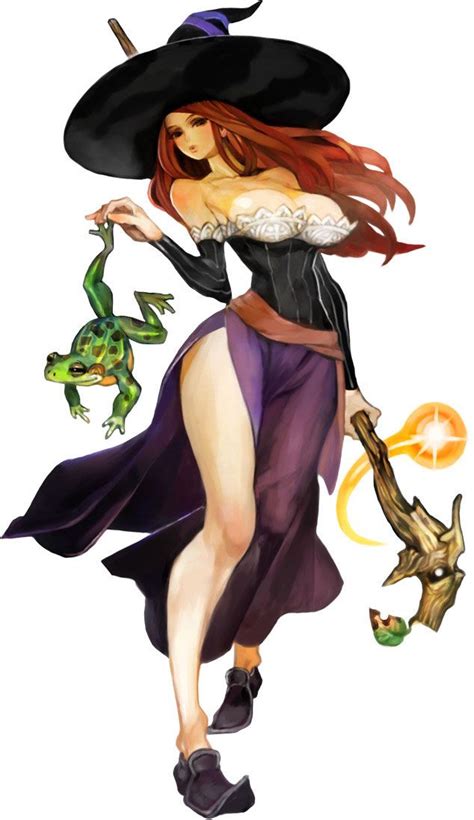 Sorceress Dragons Crown Anime Witch Fantasy Witch