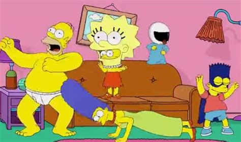 the simpsons do the harlem shake about two weeks too late
