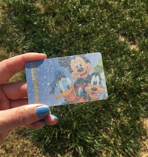 Extreme Pixie Dust Sparkle Card Overlay Glitter Disney Pass Pixie