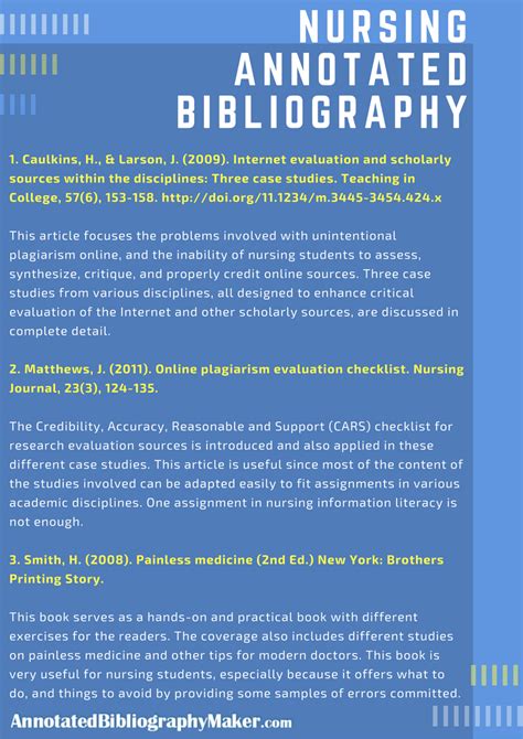 annotated bibliography plagiarism   write  annotated