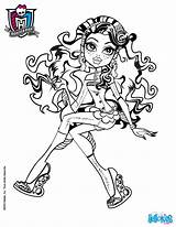 Lagoona Monster Blue Coloring High Pages Cross Seated Legged Hellokids Color Print Drawing Cartoon Kids Monsterhigh sketch template