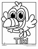 Pages Coloring Toucan Moshi Colouring Monsters Moshlings Cartoon Cliparts Clipart Baby Tiki Library Print Moshling Printable Cake Search sketch template