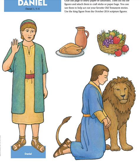 daniel scripture figure ldsorg daniel   lions den preschool