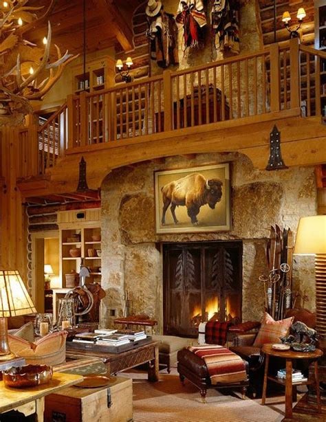 decorating  western style home rustic house log cabin homes western home decor