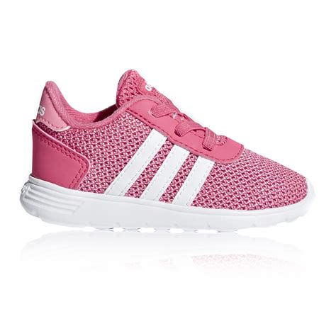 adidas lite racer toddler girls running shoes pinkwhite sportitude kids