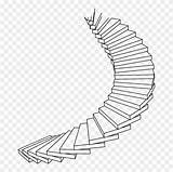 Stairs Spiral Clipart Staircase Stair Transparent Pngfind Webstockreview sketch template