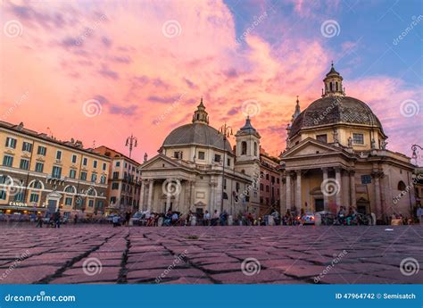 vista del centro storico  roma italia fotografia editoriale immagine  basilica italiano