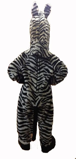 deluxe adult zebra costume