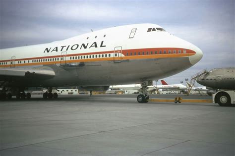 national airlines  boeing everett  photographer unknown