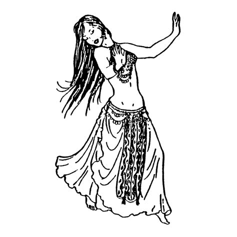 belly dancer 1 706g beeswax rubber stamps