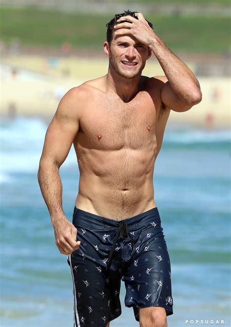 Scott Eastwood Shirtless On The Beach In Australia Feb