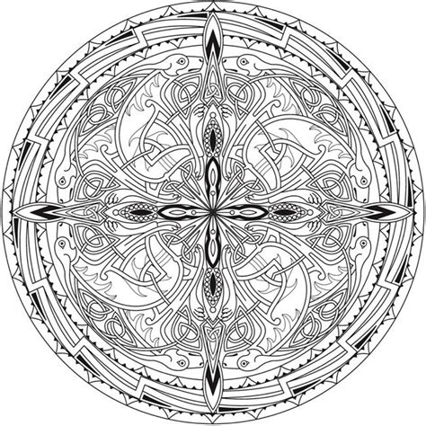 dover publications ch celtic mandalas mandala coloring