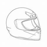 Motorradhelm Motorbike Motorrad Helmets Dirt Casque Sketching Motocicletas Cascos Fahrrad Marquez Lernen Motorrads sketch template