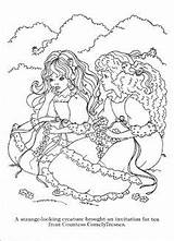 Lovely Lady Locks Coloring Pages sketch template