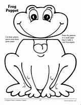 Frog Puppet Bag Paper Puppets Printables Crafts Printable Scholastic Pattern Alligator Color Fun Teachables Arts Life Choose Board sketch template