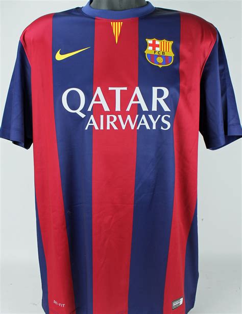Lot Detail Lionel Messi Signed Fc Barcelona Soccer Jersey Psa Dna Itp