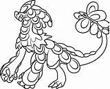 Kommo Pokémon Pintar Coloringpages101 Dibujosonline Alola Colorironline sketch template
