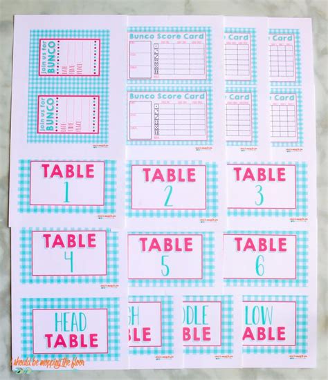 printable spring bunco kit bunco bunco score sheets