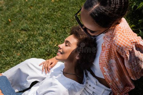 Top View Of African American Lesbian Stock Image Image Of Lesbian