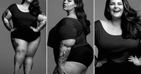 Plus Size Model Poses In Knickers For First Photoshoot To Challenge