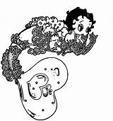 Betty Boop Wecoloringpage sketch template