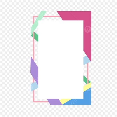 geometric border clipart vector colored geometric border geometric
