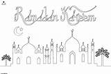 Adabi Ramadan Ramadhan sketch template