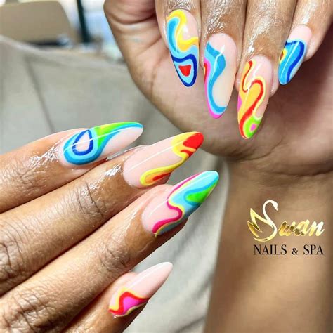 swan nails spa nail salon  byron center