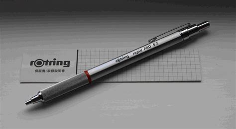 dmp daves mechanical pencils rotring rapid pro mechanical pencil review
