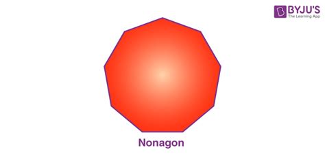 nonagon nonagon shape  properties