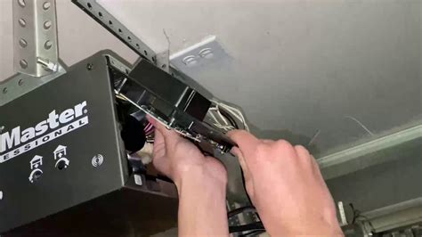 garage door opener circuit board replacement youtube