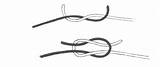 Reef Knot Knots Paperclip sketch template