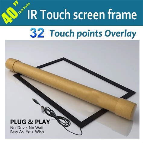 infrared touch screen panel  sensitive  touch points usb precision  reliability