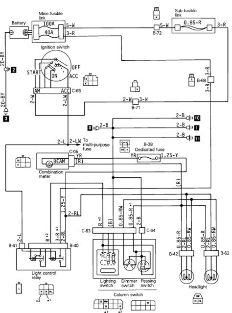 mitsubishi pajero electrical wiring diagramputer