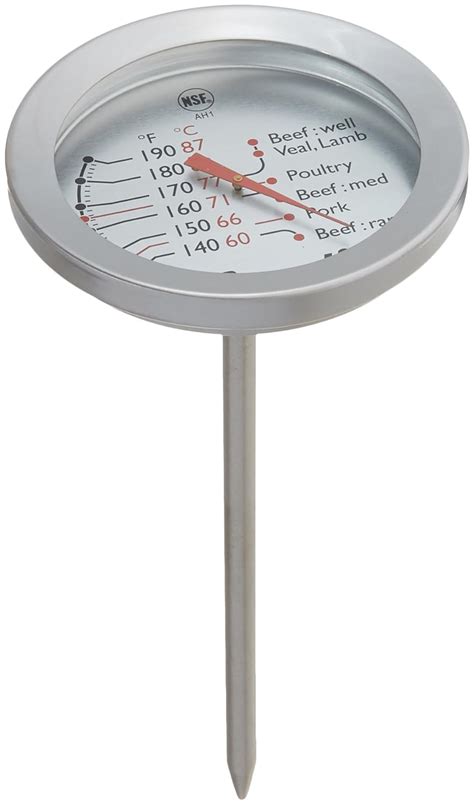 top  meat thermometer  stays  oven home easy