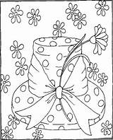 Daisy Hat Hats Coloring Pages sketch template