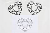 Heart Stained Glass Suncatcher Adventure Box Glue Craft sketch template
