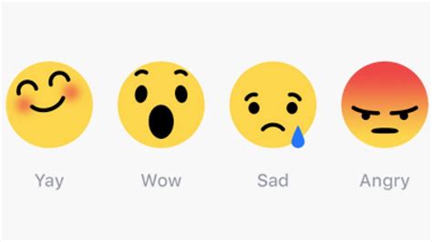 Facebook Reactions Angry Sad And Haha Options Join Like