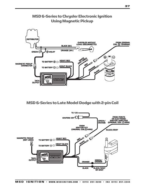 wiring diagram  msd ignition